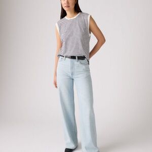 Levi's Light Blue Flare Jeans